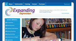 Desktop Screenshot of expandingexpression.com