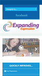 Mobile Screenshot of expandingexpression.com